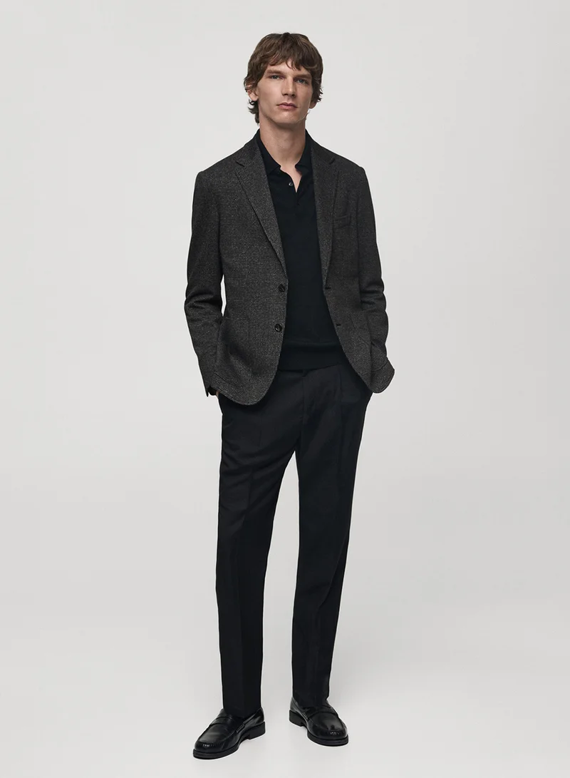 Mango Man Tailored Slim Fit Blazer