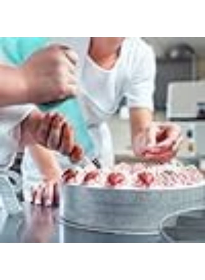 مجموعة أكياس وأطراف تزيين قابلة لإعادة الاستخدام، أدوات تزيين الكيك مع أكياس تزيين المعجنات، أطراف أكياس التزيين، قارنات وأربطة أكياس التزيين للكعك والكب كيك - Image 4