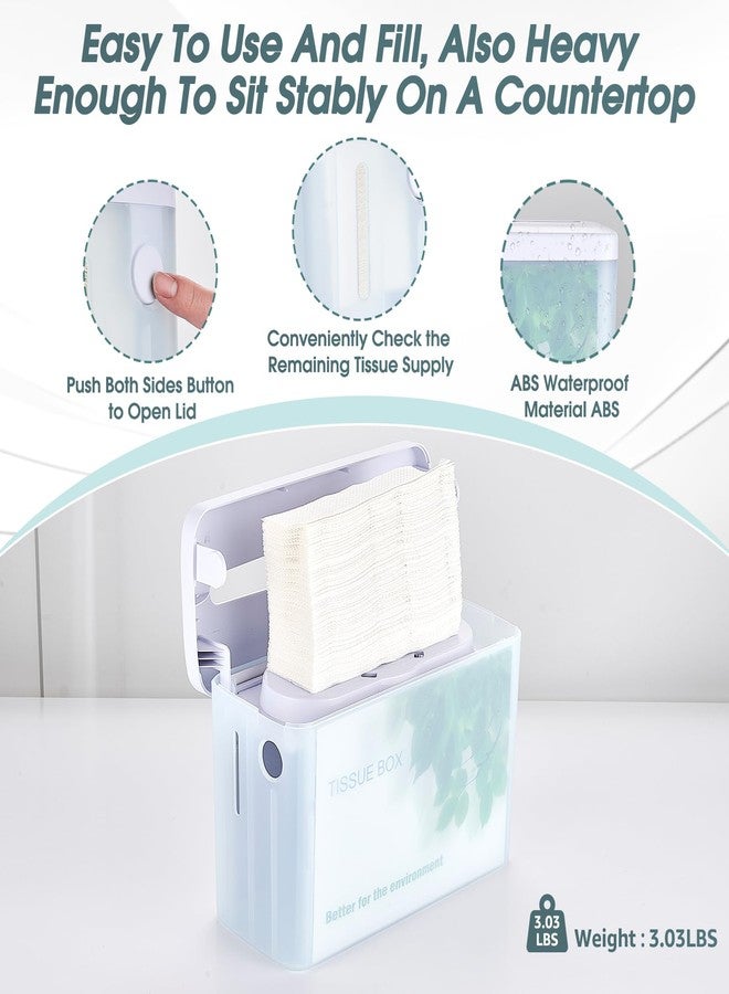 DUTYWORKS Multifold Paper Towel Dispenser Countertop, Napkin Dispenser for Restaurant, Large Capacity Single-Sheet Hand Towel Dispenser, Trifold & C Fold Paper Towel Holder for Kitchen & Bathroom - Image 5