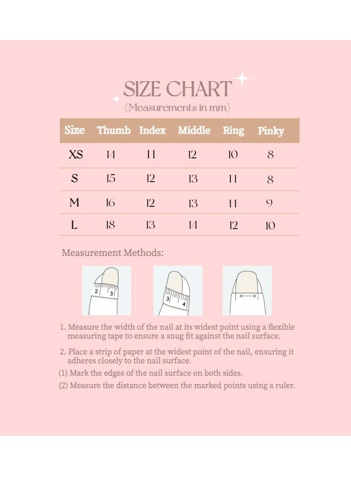 Artist Design/3D Elegant Tulip (Handmade)/Press On nails/Luxury Hand Painted/Medium Coffin/10 PCS/L Size - Image 3