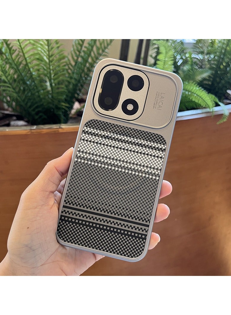 عام غطاء هاتف OnePlus 15 - غطاء مغناطيسي كامل الحماية مضاد للصدمات بملمس كفلار، غطاء واقٍ من البولي كربونات مع واقي عدسة