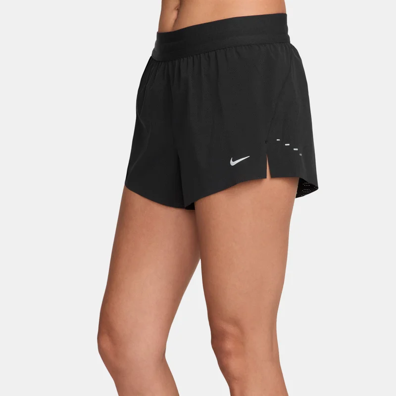 Nike Black Women's Swift Breathe Dri-FIT Running Shorts for Women | Best Price UAE