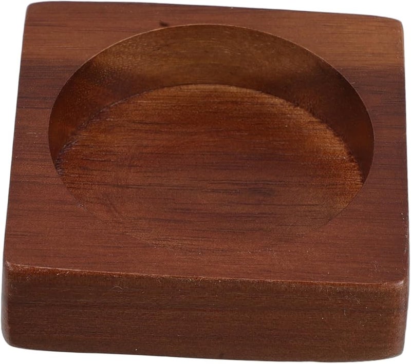 Wooden Pepper Grinder Stand Holder For Table Storage Kitchen Bottle Organizer - Image 1