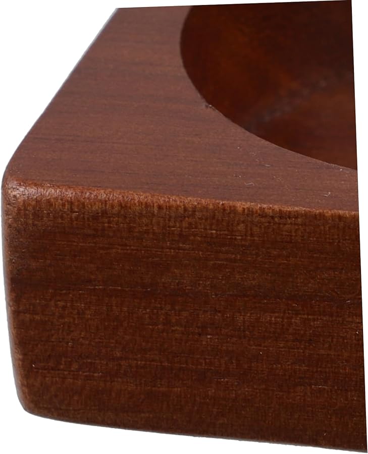 Wooden Pepper Grinder Stand Holder For Table Storage Kitchen Bottle Organizer - Image 3