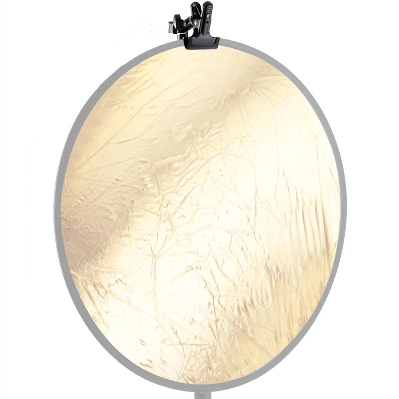 Neewer 2 PCS Photo Studio Heavy Duty Metal Clamp Holder with 5/8" Light Stand Attachment for Reflector - Image 3