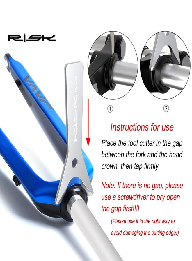 SONZUIA Bike Headset Crown Race Remover Tool, Bicycle Crown Race Removal for 1" to 1-1/2", Bicycle Maintenance Tool - Image 3