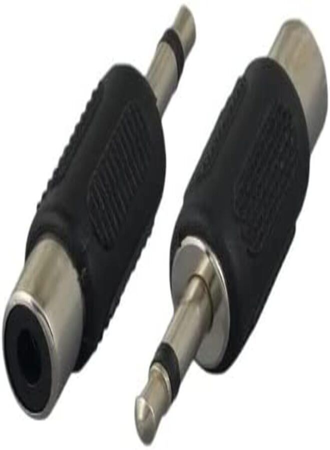 DKURVE DKURVE® RCA female jack to Audio Video AV PC 3.5mm mono - 2Pcs  - Image 1