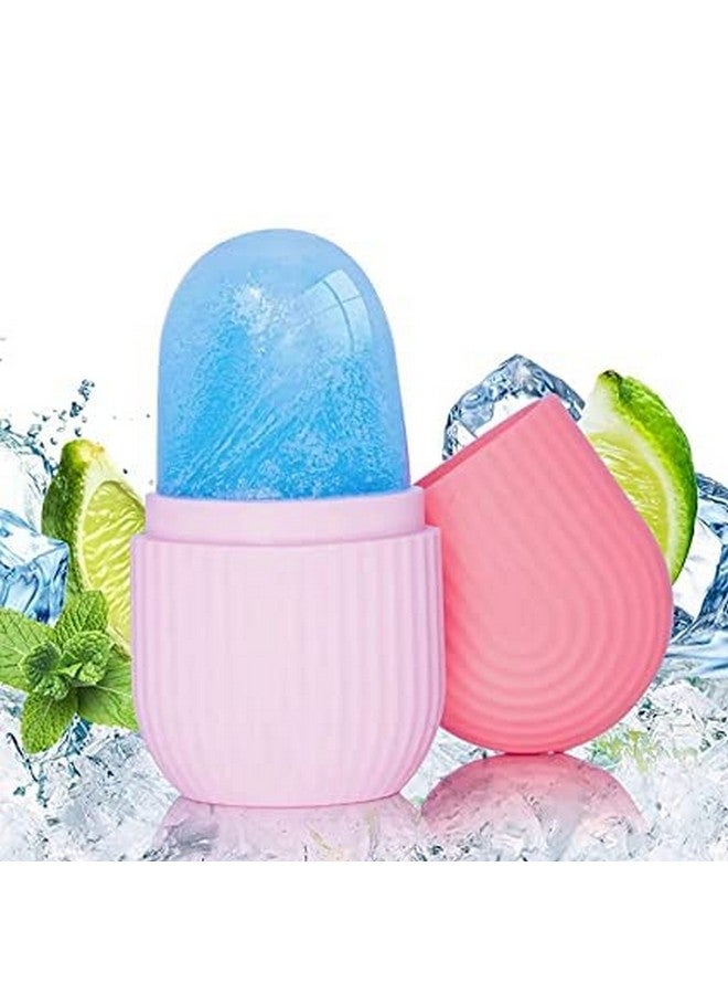 Dream Bird International Ice Roller For Face , Neck and Body | For Puffy Eyes, Easy to Use and Carry | Unbreakable and Reusable | Glowing and Clear Skin(Multicolor) (Pink) - Image 5