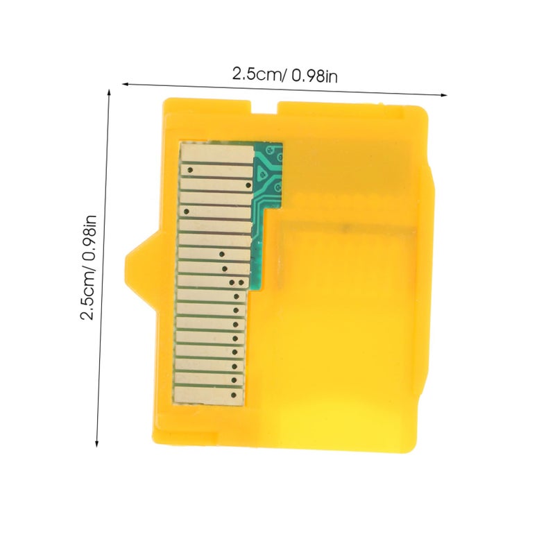 Yellow Memory Card Adapter For Olympus Cameras Compact Material Easy To Use - Image 3