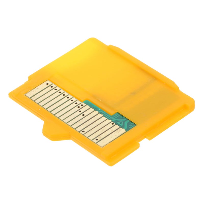 Yellow Memory Card Adapter For Olympus Cameras Compact Material Easy To Use - Image 2
