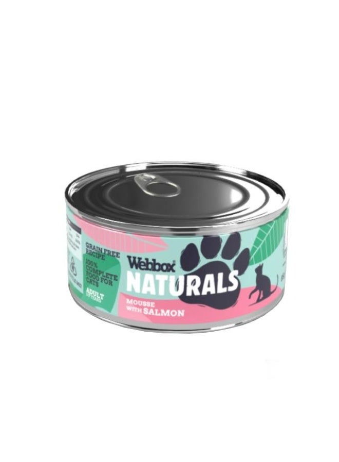 Wet Cat Food Salmon Mousse  - 85g