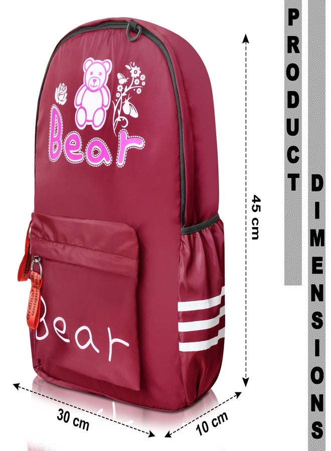 Stylbase Medium Size Fashion Backpack for Girls | Best Gifts for Girls | College Bag for Girls | Stylish Backpack for Women |Stylish Latest (Pack Of 1 Maharoom) - Image 4