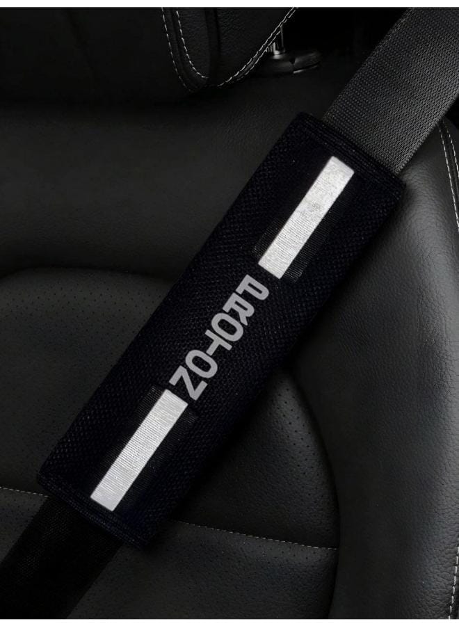 Generic Radar reflectoTwo-piece seat belt protector, seat belt protection, suitable for cars,PROTON - Image 2