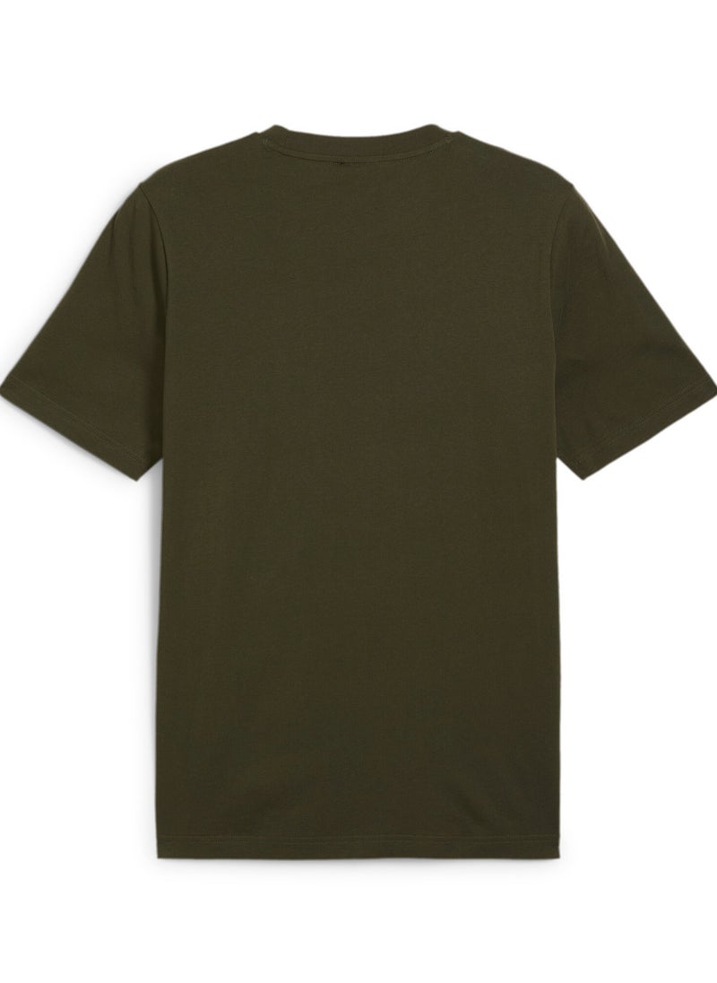 PUMA Graphics Skateboard Tee Dark Olive  - Image 2