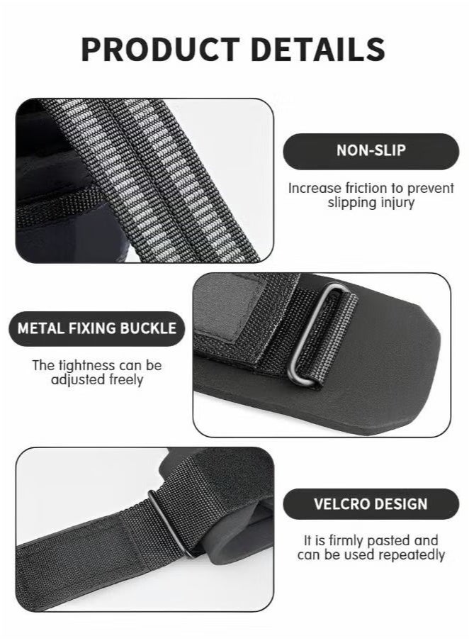 Bukela Lifting Wrist Straps for Weightlifting Power Weight Lifting Wrist Wraps for Weightlifting, Bodybuilding, Powerlifting, Strength Training, Deadlifts Straps - Image 4