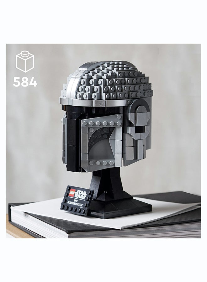 ليغو مجموعة الخوذة المندلورية™ 75328 من ™LEGO® Star Wars™ للبالغين؛ نموذج العرض المبني بالمكعبات القابل للتجميع (584 قطعة) - Image 2