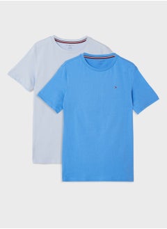 TOMMY HILFIGER Kids 2 Pack Crew Neck T-Shirt  - Image 1