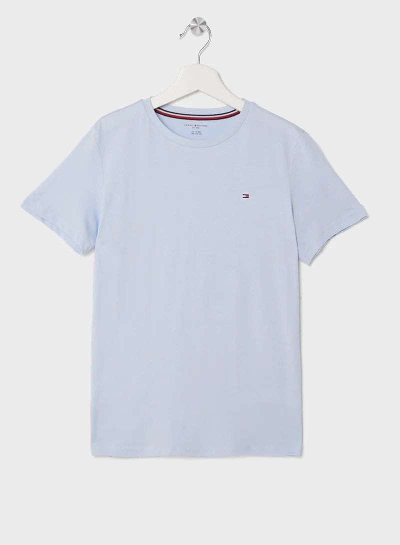 تومي هيلفيغر Kids 2 Pack Crew Neck T-Shirt