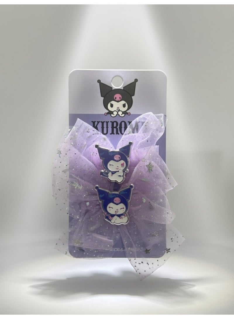 kuromi كورومي | مشابك شعر - Image 1