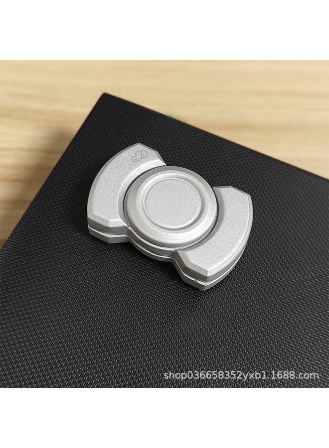 Loquat Hot-selling Three-in-one Fingertip Gyro Three-body Small Box EDC Toy Pop Coin Push Card Decompression Artifact-Color:【black】 Three-in-one Fingertip Top - Image 3