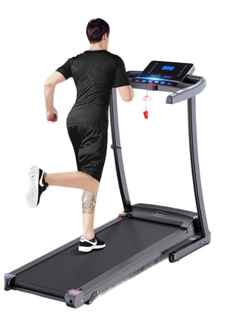 Motorized Treadmill | 2.0 HP Motor Power | 3-Step Manual Incline | Max Speed 12Km/h | Large Running Area | Heart Rate | Treadmill For Gym & Home Use | HC-T510