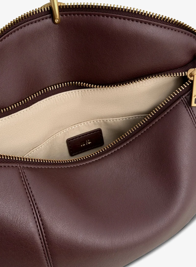 Jw Pei Deep Burgundy Jayla Pendant Shoulder Bag for Women | Best Price UAE