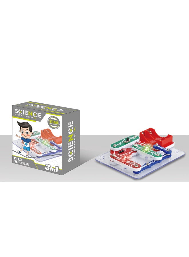 English Children's Science And Technology Small Production Set Student Creative Diy Science Experiment Toy Material-Color:610 Gravity Induction - Image 1