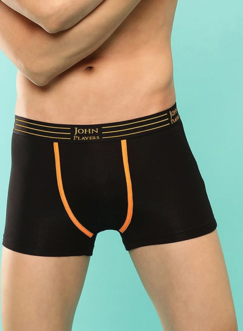 جون بلاير John Players Pack of 2 Cotton Trunk with Striped Waistband