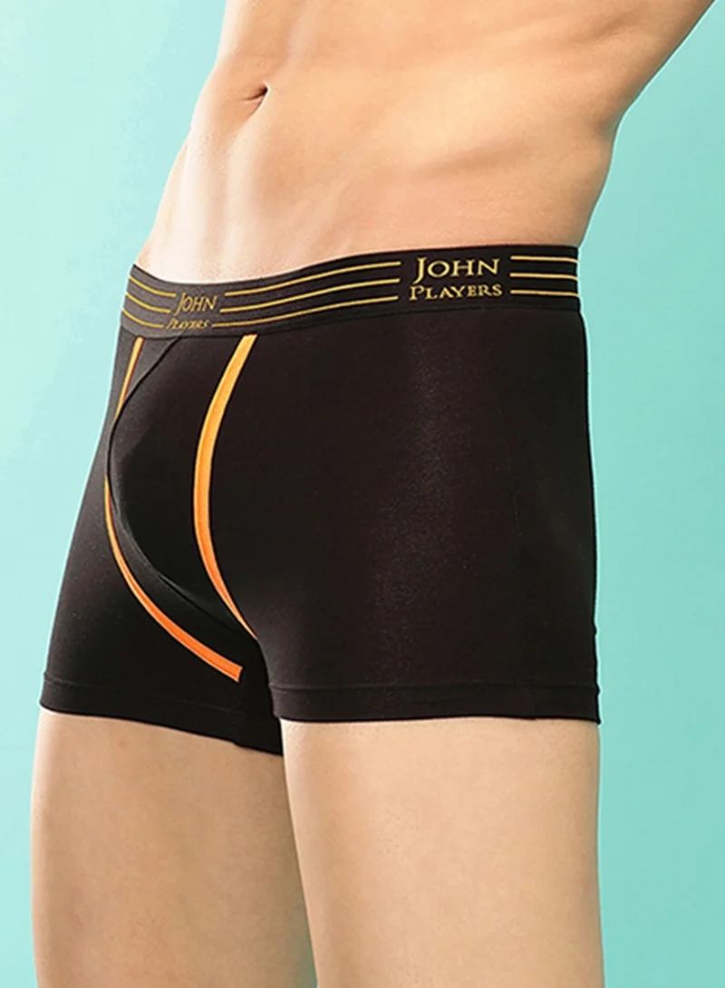John Players John Players Pack of 2 Cotton Trunk with Striped Waistband