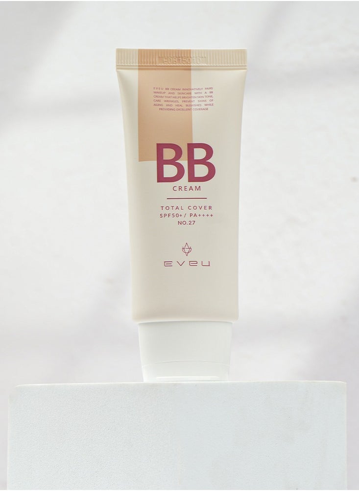 EVEU EVEU BB CREAM TOTAL COVER SPF50+/PA++++ NO.27  - Image 2