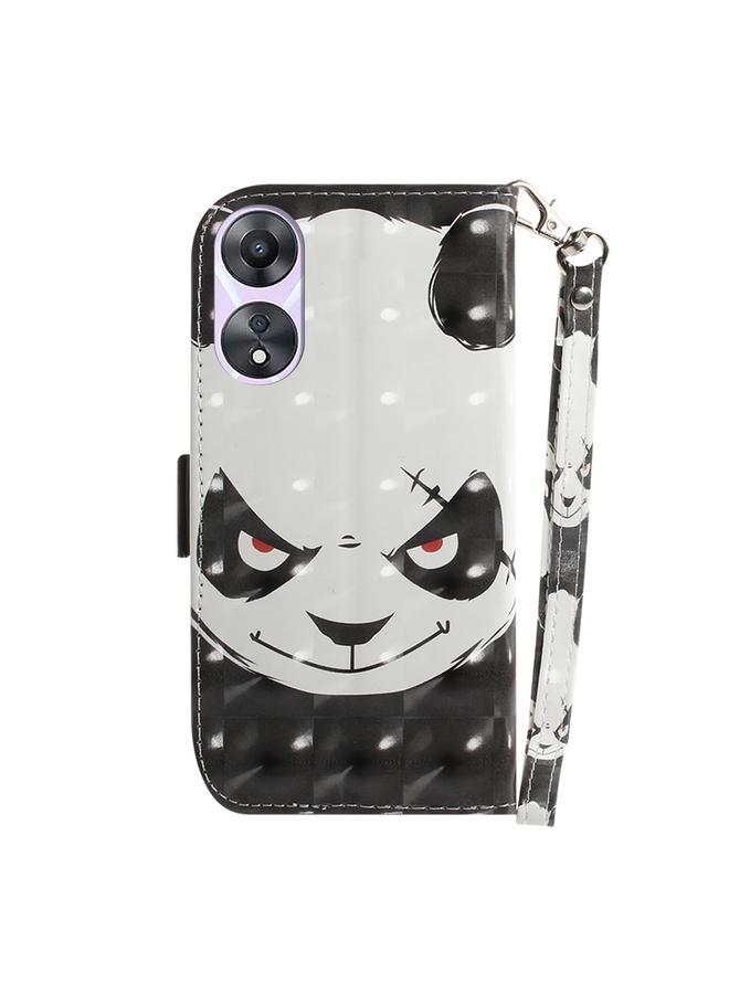 S-TOP Case For OPPO A78 4G 3D Colored Horizontal Flip Leather Phone Case - Image 3