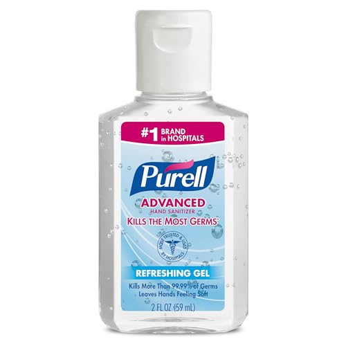 Purell Advanced Hand Sanitizer Refreshing Gel 2 oz (Pack of 12) - Image 1