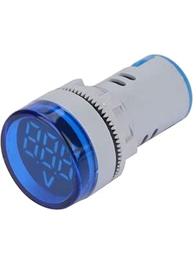 عداد الفولتميتر الرقمي LED مقياس الجهد المستمر مؤشر ضوء دائري اختبار المصباح حجم مدمج - Image 1