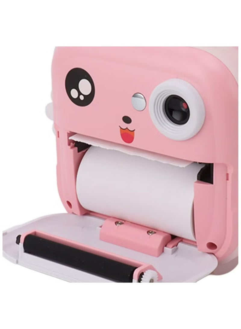 LIXES HD Mini Children Print Camera With Thermal Photo Paper Digital Instant Print Camera - Image 2