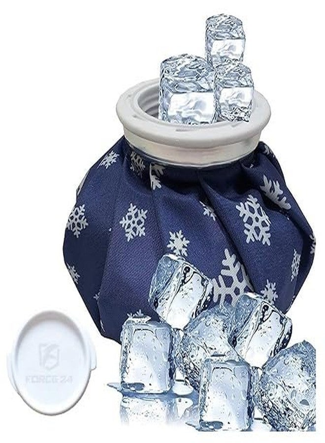 DIEDERIK Reusable Ice Bag for Pain Relief | Leakproof Cold Ice Pack Therapy Pack for Injuries, Headaches And Sports Recovery |Hot Water Bag for Knee, Back, Shoulder and Migraine, 9 Inch - Image 1