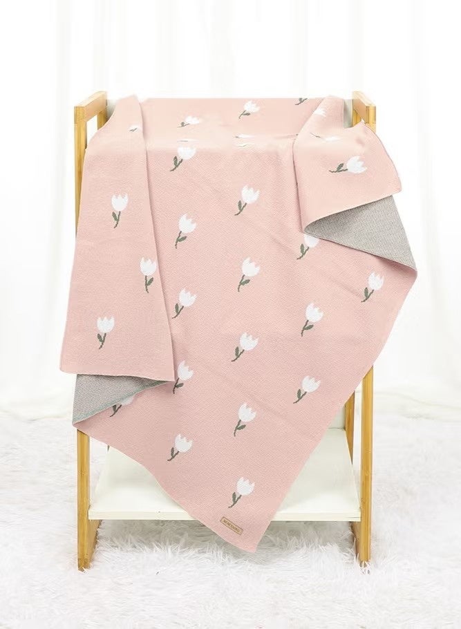 جونيس بطانية الطفل القطن مع نمط الزهور - Image 5