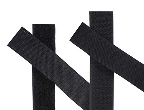YKK Sew On Hook and Loop Manufactured 1" Black -10 Yards per roll - Image 4