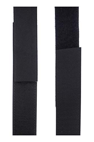 YKK Sew On Hook and Loop Manufactured 1" Black -10 Yards per roll - Image 3