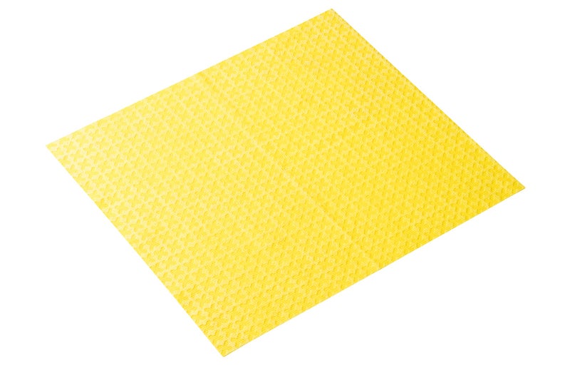 Vileda Actifibre Cloth for Cleaning Glass â€“ Yellow - Image 2