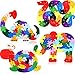 Yunsailing 4 Pcs Alphabet Jigsaw Puzzle Wooden Blocks Toys Alphabet Educational Toddler Puzzle Toys for Preschool Learning Party Favor Gift LearningSnake Dinosaur Elephant Snail - Image 2