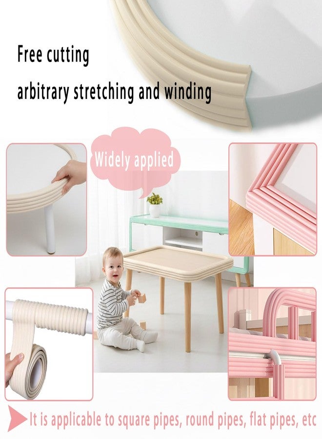 Aetherix Baby Proofing Edge Corner Protector, 6.5 Ft Self - Adhesive Edge Protector for Baby, Soft NBR Rubber Foam Padding, Furniture, Sharp Edge Safety Corner Edge Bumper Guard-Brown - Image 4