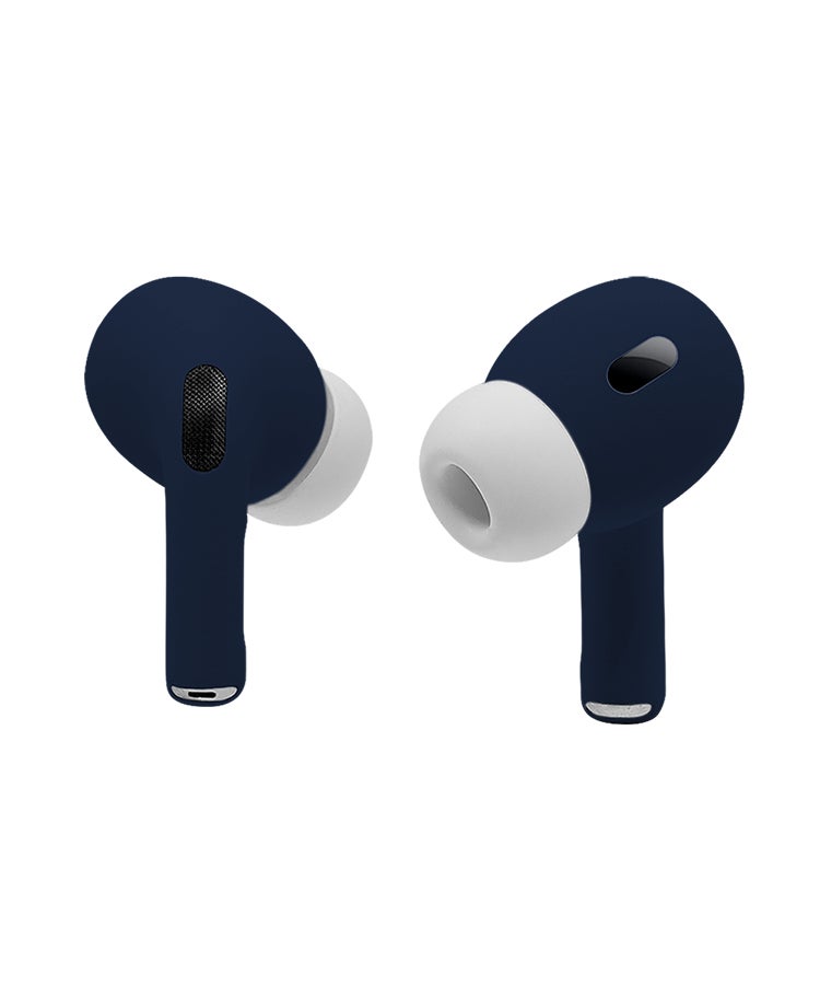 CAVIAR Customized AirPods Pro 3 Case with Automotive-Grade Paint Scratch-Resistant, Shockproof, Durable, Stylish Protective Cover, Personalized Design, Perfect Fit for Airpods Pro 3 Matte Navy Blue - Image 4