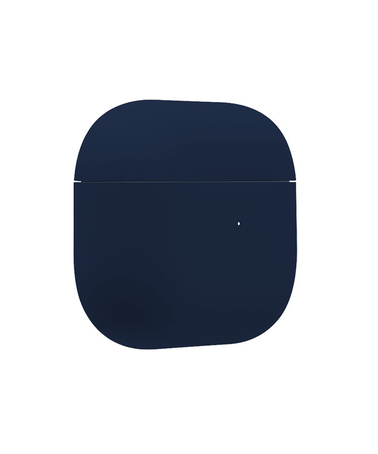 CAVIAR Customized AirPods Pro 3 Case with Automotive-Grade Paint Scratch-Resistant, Shockproof, Durable, Stylish Protective Cover, Personalized Design, Perfect Fit for Airpods Pro 3 Matte Navy Blue - Image 2