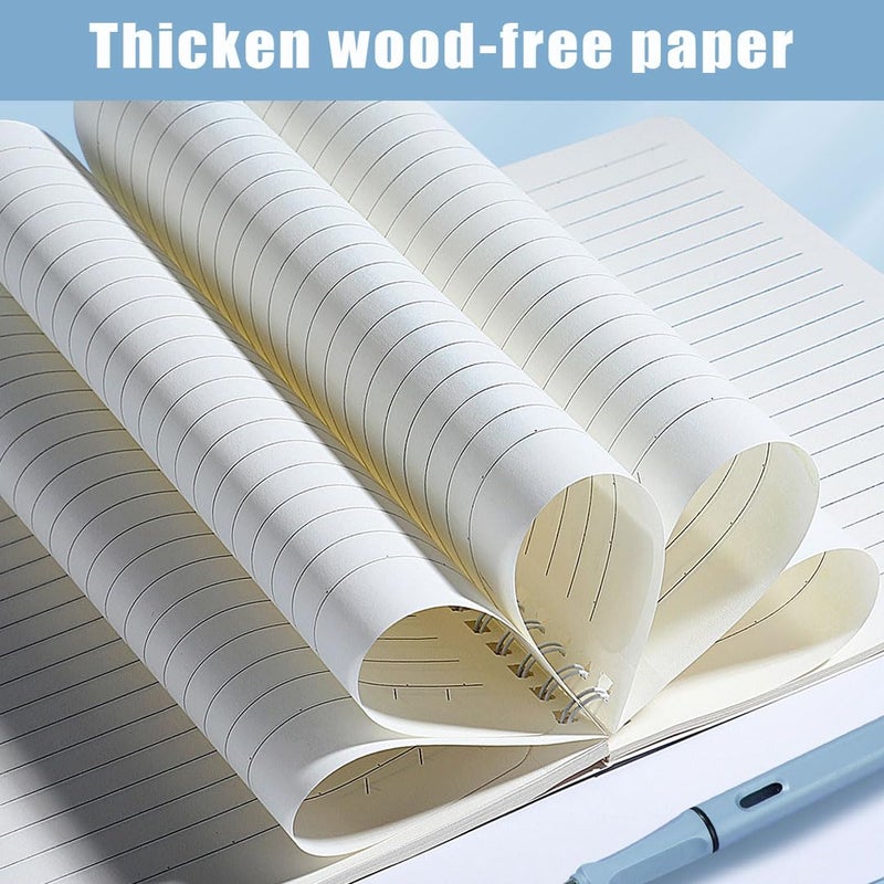 4 Pack A5 Spiral Notebooks with Capybara Pattern - 60 Sheets Each - Image 4