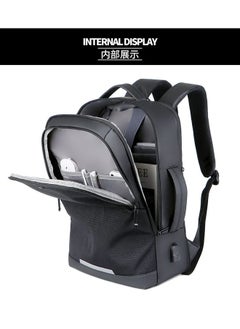 MEINAILI Meinaili USB Charging Backpack 15.6 inch Laptop Business Waterproof Multifunctional Travel Bag  - Image 4