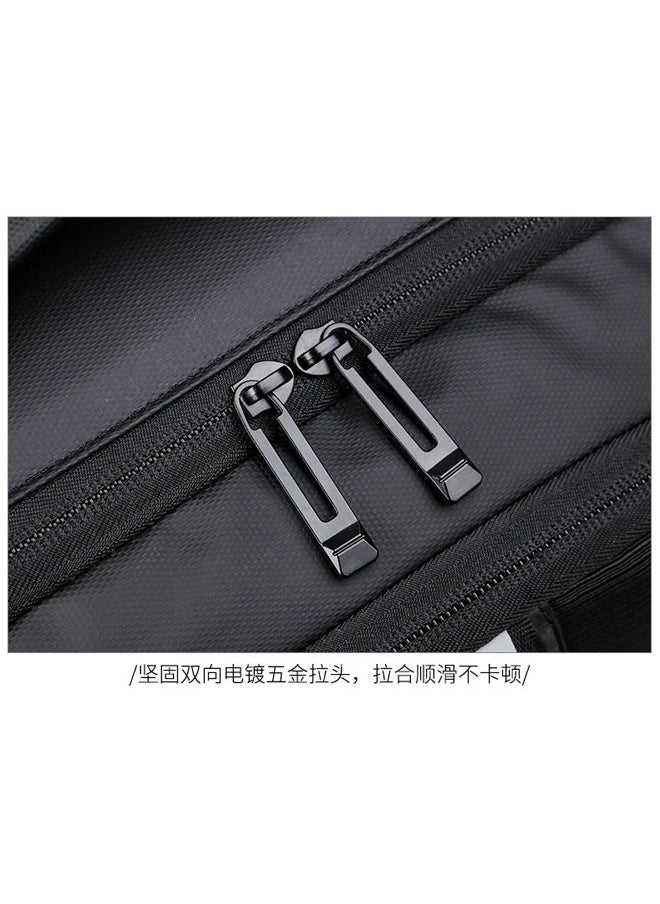 MEINAILI Meinaili USB Charging Backpack 15.6 inch Laptop Business Waterproof Multifunctional Travel Bag  - Image 5