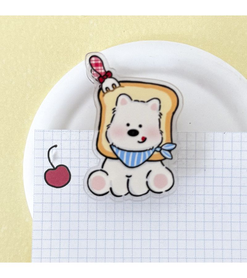 Random 10 PCs Cartoon Animal Decorative PP Clips for Memo Gift Sealing - Image 3