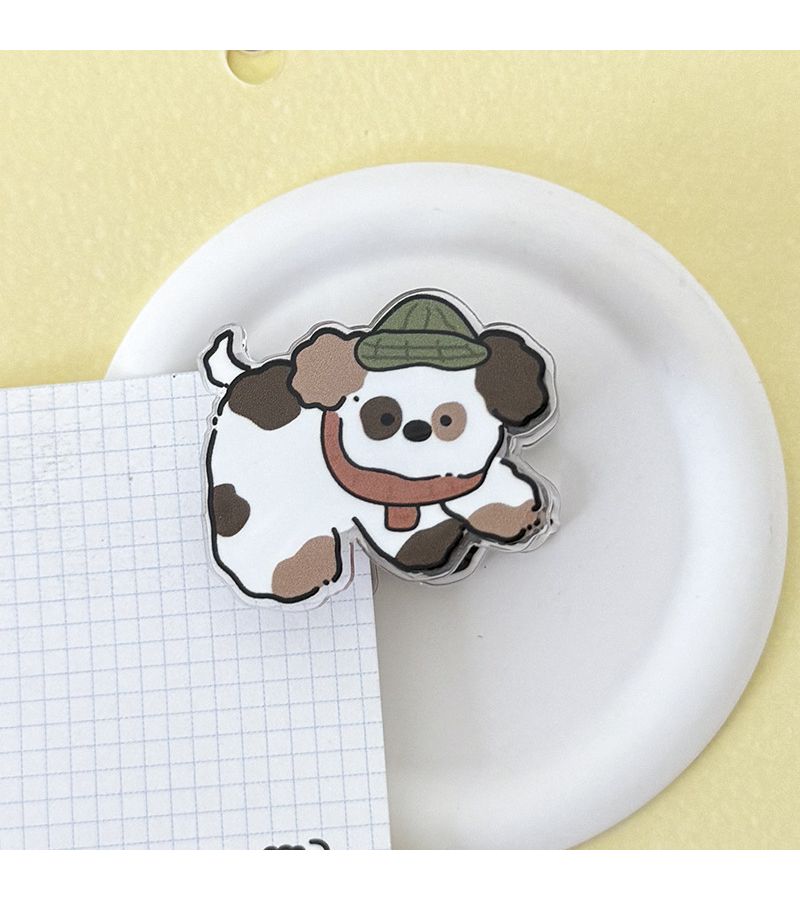 Random 10 PCs Cartoon Animal Decorative PP Clips for Memo Gift Sealing - Image 5