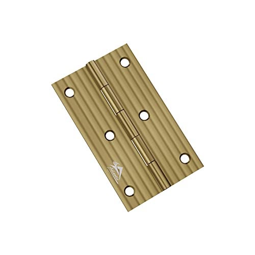 Atlantic Window Door Hinges 3 Inch x 16 Gauge/1.7 MM Thickness Home, Office, Hotel for Main Window Door, Bedroom, Kitchen, Bathroom, Premium Stainless Steel Welded Head (Antique Finish,Pack of 48 Pcs) - Image 2
