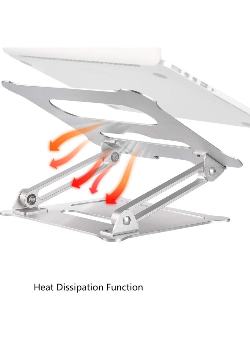 ELTRAZONE Aluminum Desktop Bracket Adjustable Laptop Holder Stand - Image 5